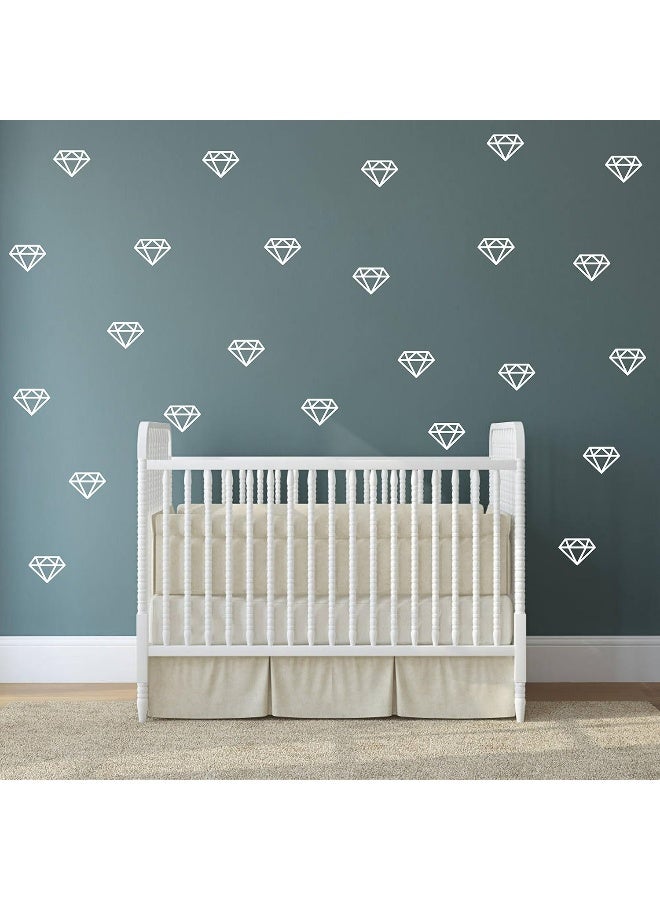 Yyart Diamond Wall Decals, Wall Art, Geometric Decor, Vinyl Wall Stickers for Baby Kids Bedroom Nursery Decoration(A15) - Image 2